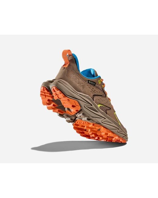 Hoka One One Brown Anacapa 2 Low Gore-tex Hiking Shoes for men