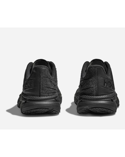 Hoka One One Clifton LS Schuhe in Black/Asphalt Größe 38 | Gehen
