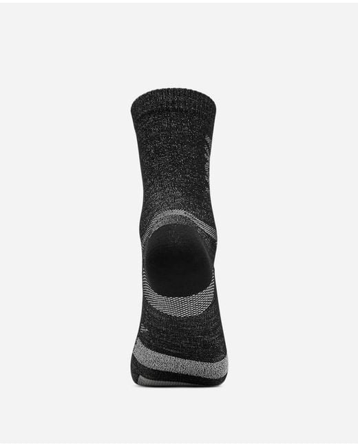Hoka One One Black Merino Trail Crew Run Sock