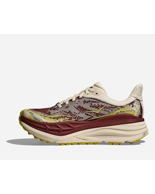 Hoka One One Brown Stinson 7 Trail Shoes