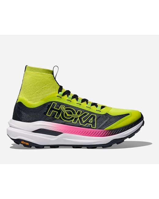 Hoka One One Yellow Tecton X 3 Trail Shoes for men