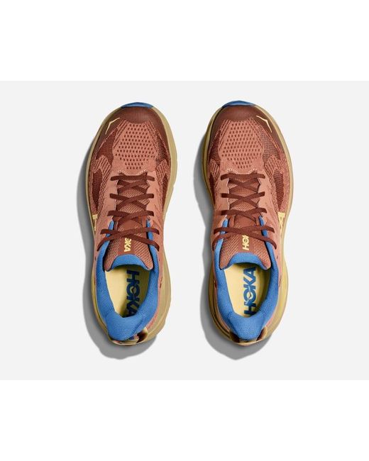 Hoka One One Brown Challenger 8 Road Running Shoes for men