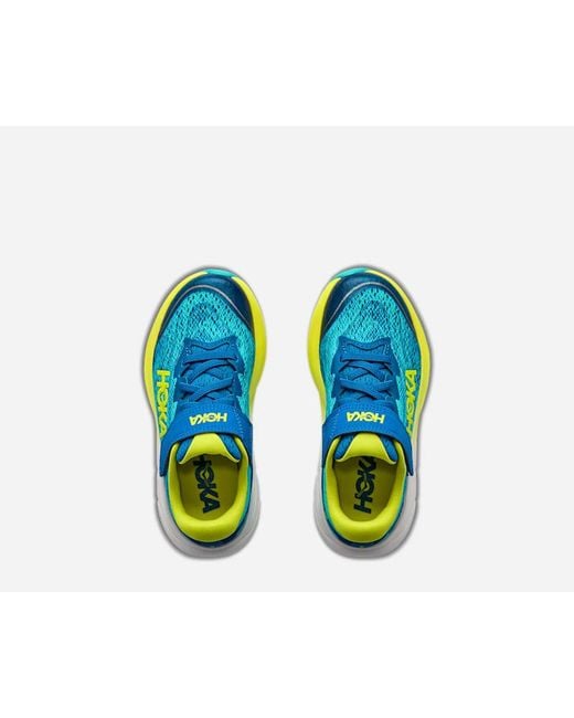 Hoka One One Blue Kid's Rincon 4 Road Running Shoes