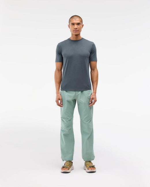 Hoka One One Blue Essential T-shirt for men