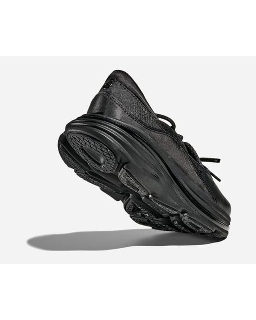 Hoka One One Black Bondi Mary Jane Lifestyle Shoes