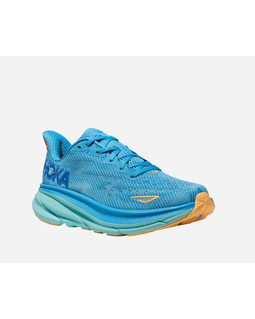 Clifton 9 Chaussures pour Femme en Swim Day/Cloudless Taille 36 | Route Hoka One One en coloris Blue