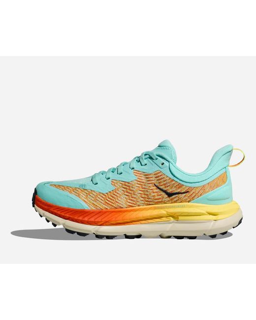 Hoka One One Blue Mafate Speed 4 Trail Shoes