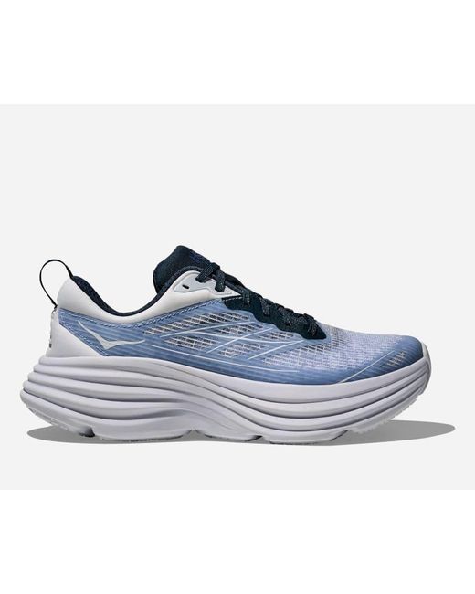 Hoka One One Blue Stealth/tech Bondi 8 Caged Lifestyle Shoes