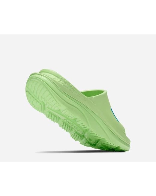 Hoka One One Green Ora Athletic Slide