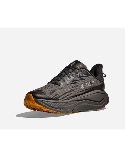 Hoka One One Black Challenger 8 Gore-tex Trail Shoes for men