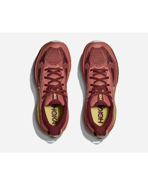 Hoka One One Red Challenger 8 Road Running Shoes