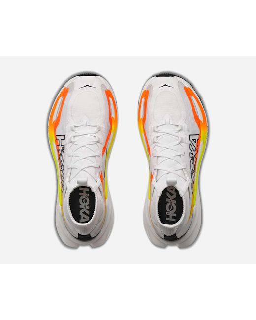 Hoka One One Yellow Tecton X 4 Trail Shoes for men