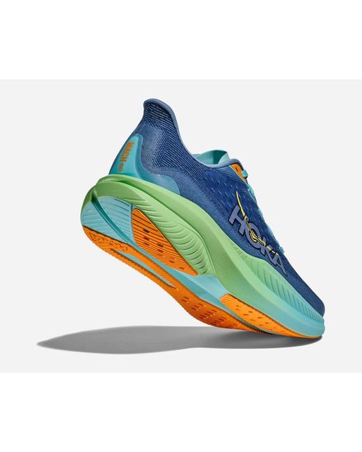 Hoka One One Blue Mach 6 Road Running Shoes for men