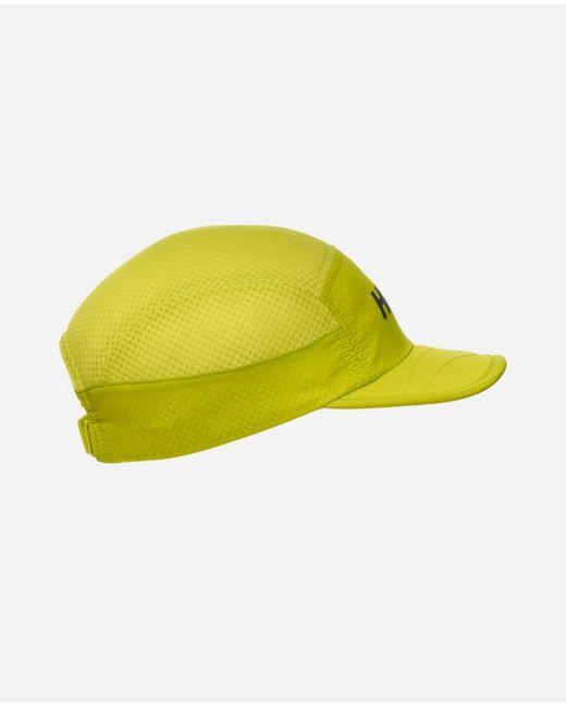 Hoka One One Yellow Trail Run Hat
