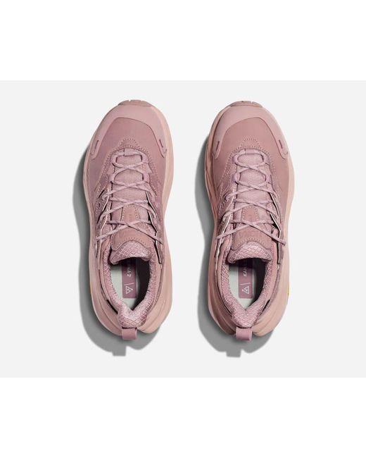 Hoka One One Pink Kaha 2 Low Gore-tex Hiking Shoes