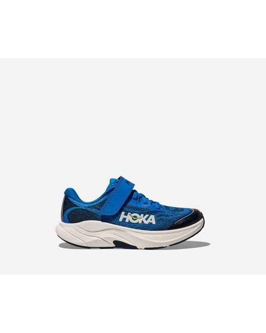Hoka One One Blue Kid's Rincon 4 Road Running Shoes