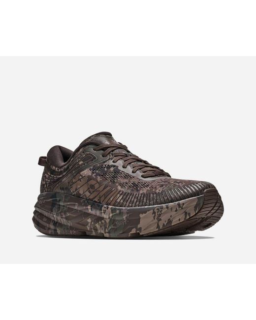 Hoka One One Brown Bondi 7 Beams Shoes