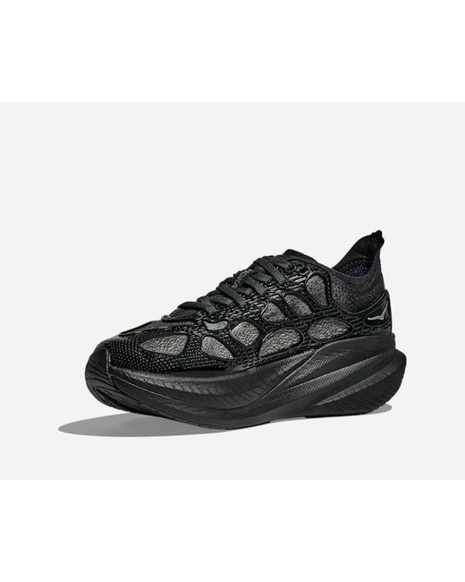 Hoka One One Black Mach X Caged Lifestyle Shoes