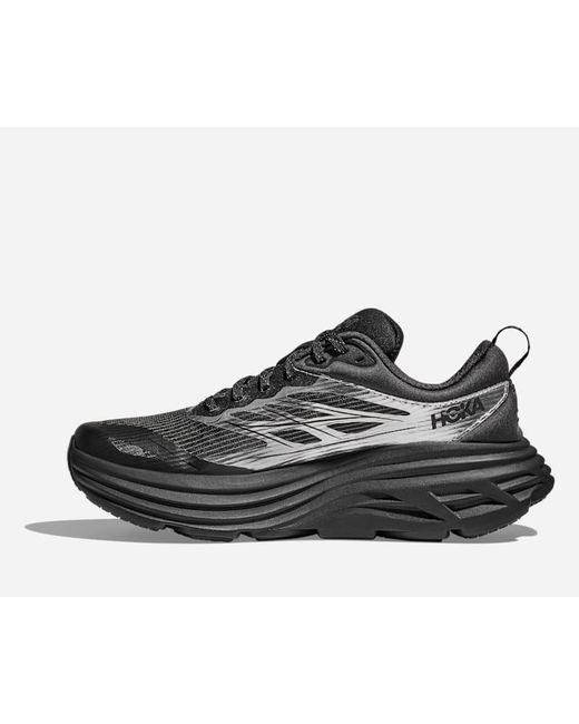 Hoka One One Black Stealth/tech Bondi 8 Caged Lifestyle Shoes