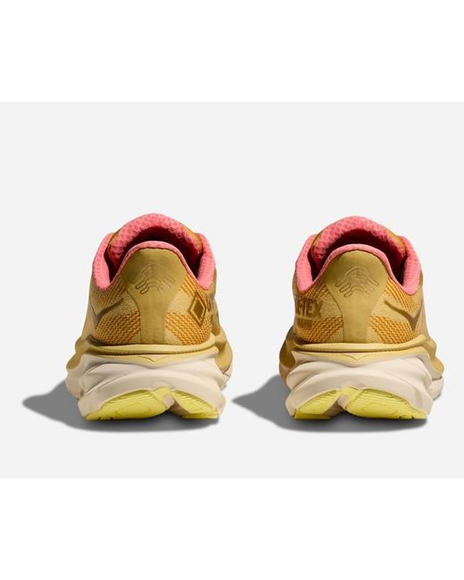 Hoka One One Yellow Stealth/tech Clifton 9 Gore-tex Lifestyle Shoes