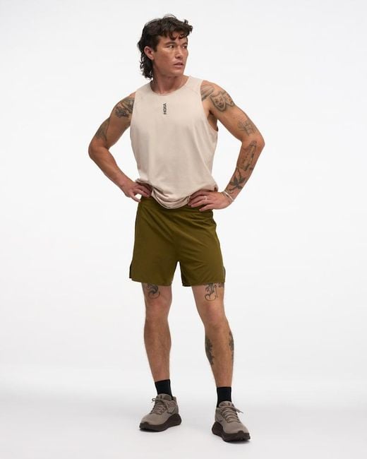 Hoka One One Natural Glide Shorts 5'' Brief for men