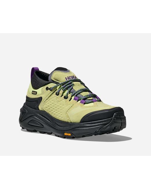 Hoka One One Blue Elite Terrain System Kaha 3 Low Gore-tex Hiking Shoes
