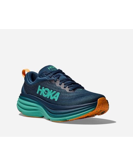 Hoka One One Blue Bondi 8 Road Running Shoes for men