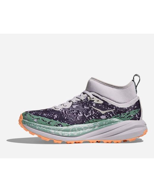 Hoka One One Blue Speedgoat 6 Mid Gore-tex Trail Shoes