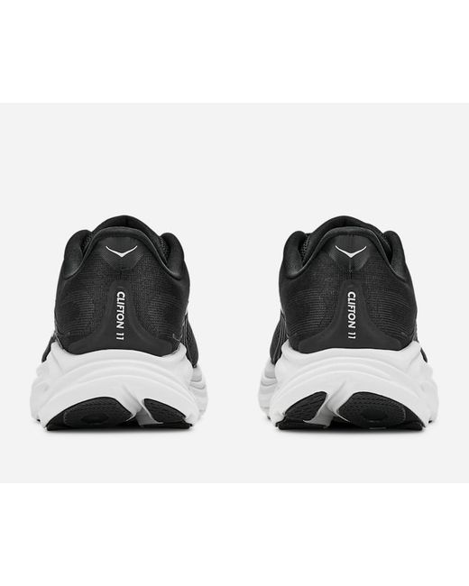 Hoka One One Black Clifton 11 Road Running Shoes for men