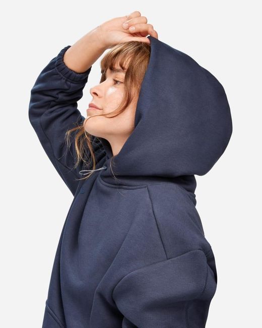Sweat À Capuche Essential En Taille Hoka One One en coloris Blue
