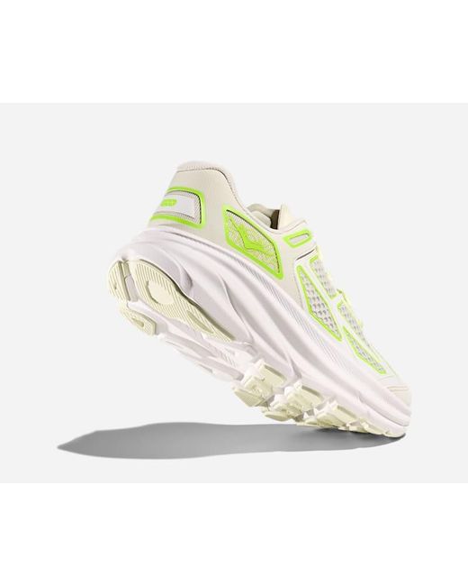 Hoka One One White Clifton One9 Lifestyle Shoes