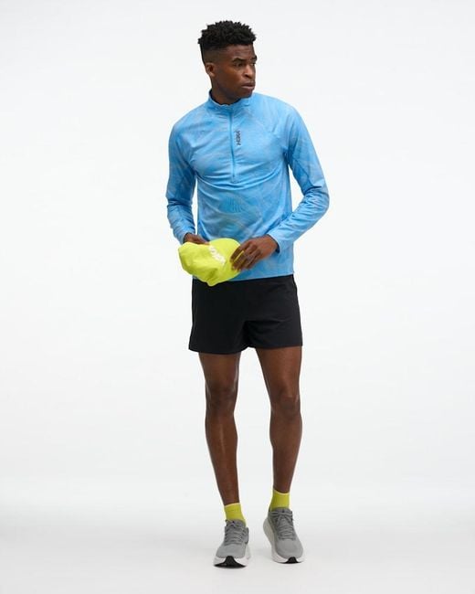 Hoka One One Blue Skyform Half Zip for men