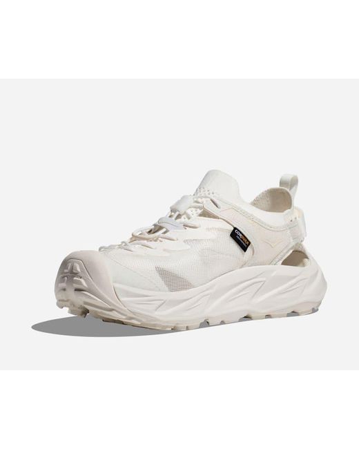 Hoka One One White Hopara 2 Hiking Shoes for men
