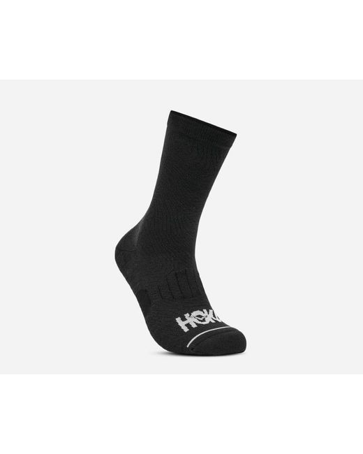Hoka One One Black Crew Run Sock 3-pack