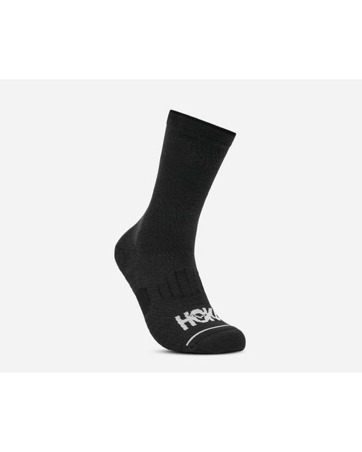 Hoka One One Black Crew Run Sock 3-pack