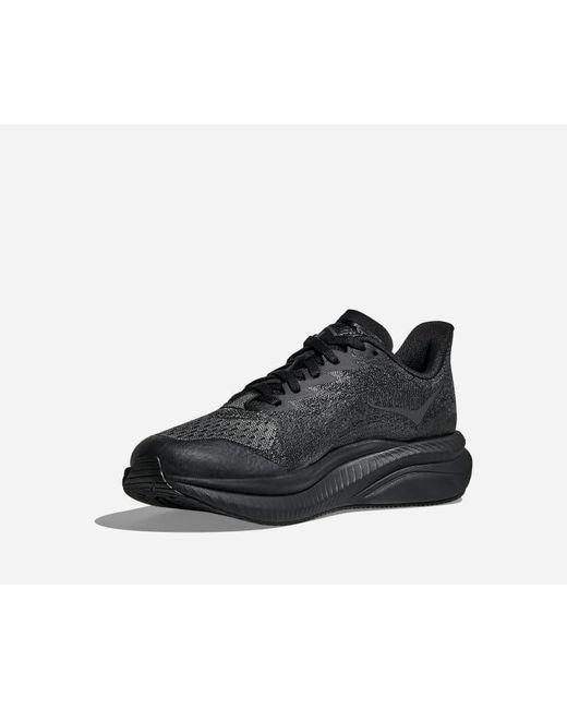Hoka One One Black Kid's Mach 6 Road Running Shoes