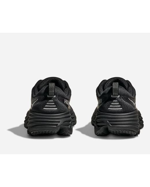 Hoka One One Black Stealth/tech Bondi 8 Caged Lifestyle Shoes