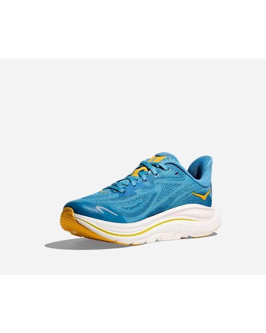 Hoka One One Blue Kid's Clifton 10 Road Running Shoes