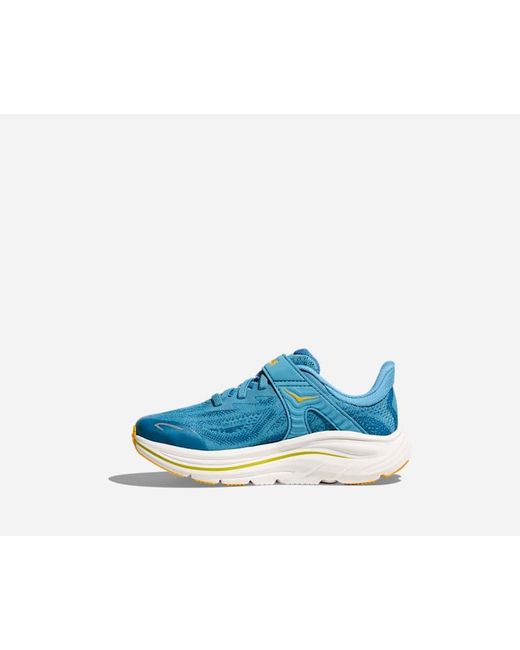 Hoka One One Blue Kid's Clifton 10 Road Running Shoes