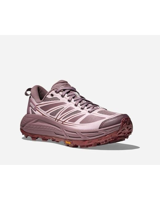 Hoka One One Pink Mafate Speed 2 Lifestyle Shoes