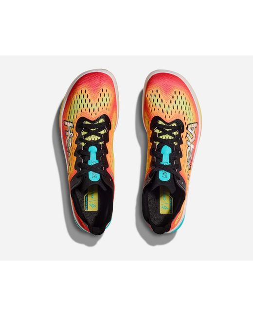 Hoka One One Blue Cielo Flyx Race Shoes