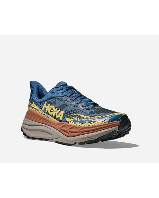 Hoka One One Blue Stinson 7 Trail Shoes for men