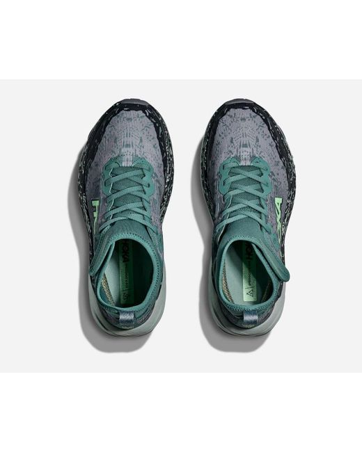 Hoka One One Blue Speedgoat 6 Mid Gore-tex Trail Shoes