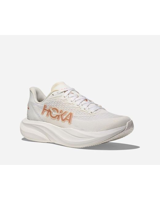 Mach 7 Chaussures Pour Femme En Taille Hoka One One en coloris White