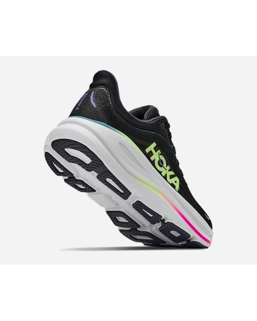 Hoka One One Black Bondi 9 Road Running Shoes for men