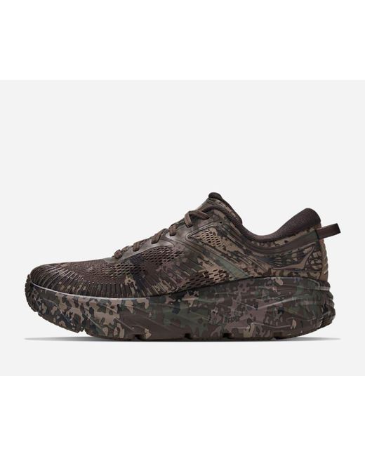 Hoka One One Brown Bondi 7 Beams Shoes