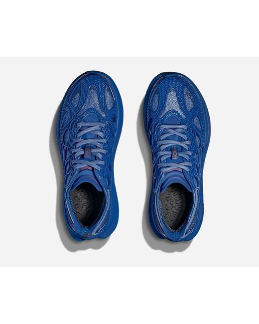 Hoka One One Blue Mach X Caged Lifestyle Shoes