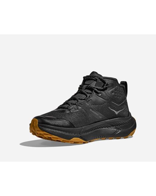 Hoka One One Black Transport Hike Gore-tex Hiking Shoes