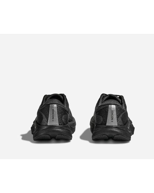 Hoka One One Black Kid's Rincon 4 Road Running Shoes