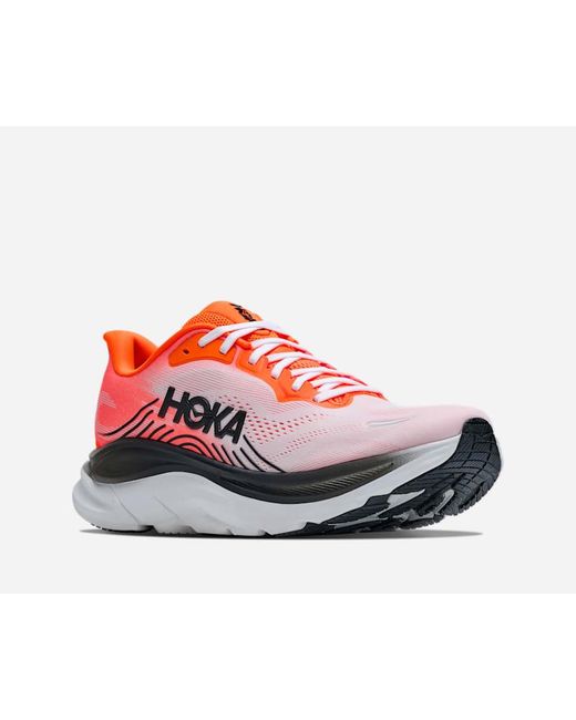 Hoka One One Red Clifton 11 Road Running Shoes for men